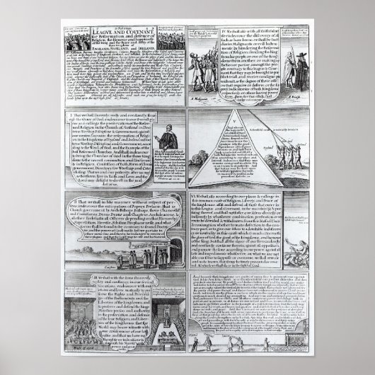 Poster La Ligue solennelle et l'alliance (Devant)