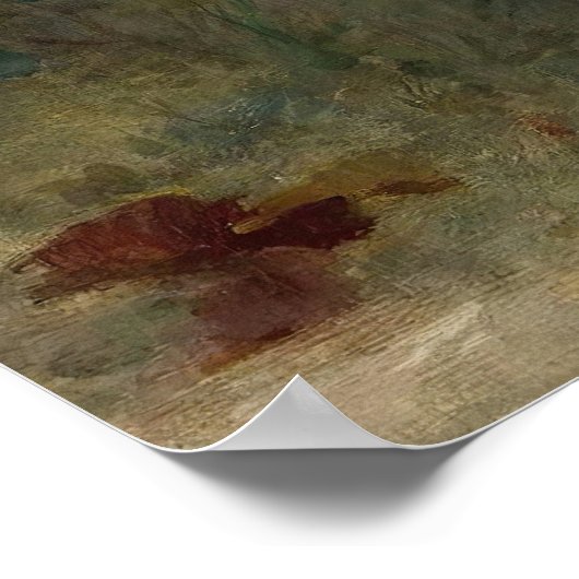 Poster La Liseuse par William-Adolphe Bouguereau (Coin)