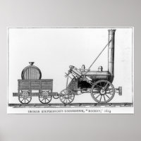 La locomotive de George Stephenson, Rocket, 1829