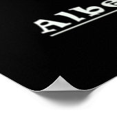 Poster La logique vous amènera de A à B Imagination (Coin)