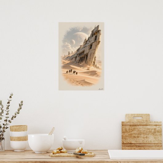 Poster La Longue Attente (Cuisine)