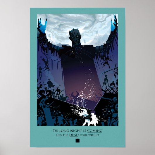 Poster La Longue Nuit Arrive (Devant)