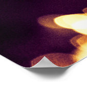 Poster "La lumière brille dans l'obscurité" (Coin)