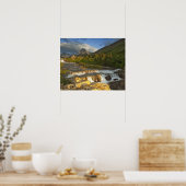 Poster La lumière du matin accueille Swiftcurrent Falls d (Cuisine)