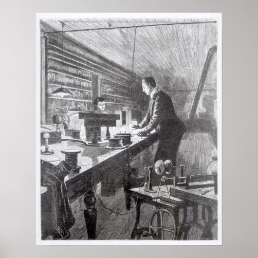 Poster La lumière électrique (Devant)