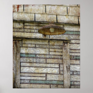 Poster La lumière sur la maison abandonnée