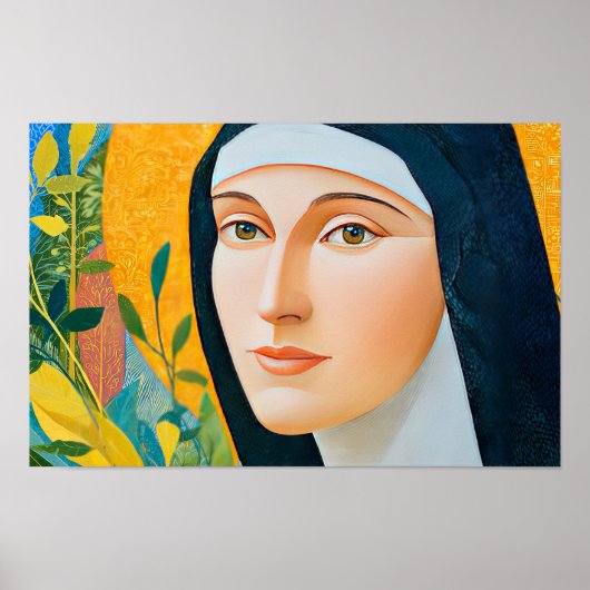 Poster La Lumière Visionnaire de Hildegard (Devant)