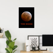 Poster La Lune (Bureau à domicile)