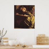 Poster La lune de miel du peintre (Cuisine)