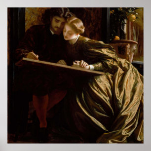 Poster La lune de miel du peintre par Frederic Leighton