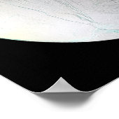 Poster La lune de Saturne Encelade 2 (Coin)