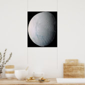 Poster La lune de Saturne Encelade 3 (Cuisine)
