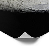 Poster La lune de Saturne Iapetus 2 (Coin)