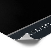 Poster La Lune de Saturne Rhea (Coin)