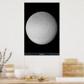 Poster La Lune de Saturne Rhea (Cuisine)