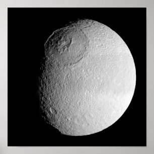 Poster La lune de Saturne Tethys 2