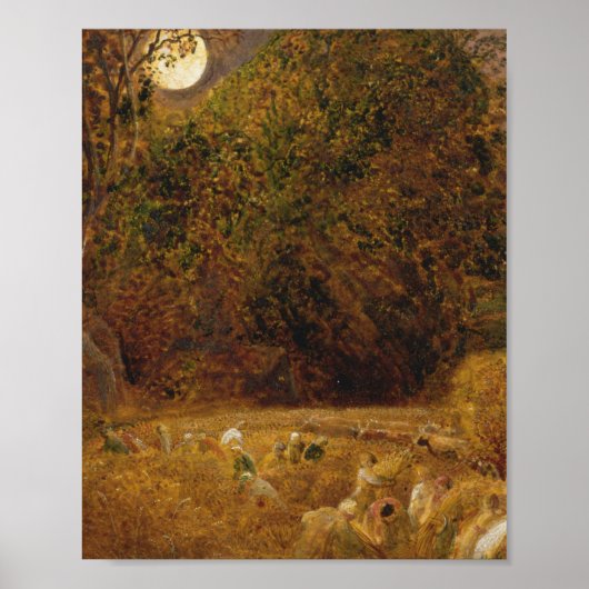 Poster La Lune Des Récoltes 1833 Par Palmer Samuel (Devant)