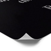 Poster La lune et la vérité - Citation de Bouddha - Impre (Coin)