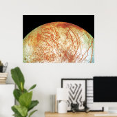 Poster La lune européenne de Jupiter (Bureau à domicile)