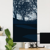 Poster La Lune pourpre (Bureau à domicile)