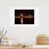 Poster la lune sur la baie (Cuisine)