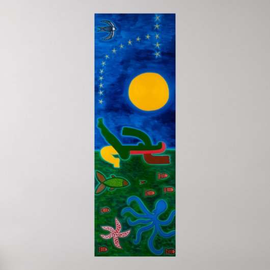 Poster La Lune voyageait à Scorpio 2014 (Devant)