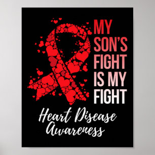 Poster La lutte de mon fils est ma lutte contre les malad