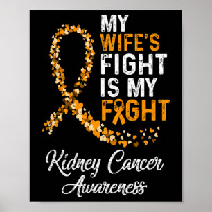 Poster La lutte des femmes est ma lutte contre le cancer