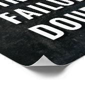 Poster La lutte est le progrès - Motivation (Coin)