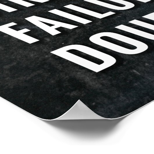 Poster La lutte est le progrès - Motivation (Coin)