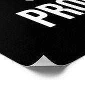 Poster La Lutte Que Vous Sentez Est Le Progrès - Motivati (Coin)