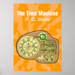 Poster La machine de temps - H.G. Wells