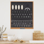 Poster La machine Enigma (Cuisine)