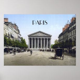 Poster La Madeleine à Paris