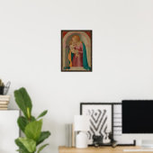 Poster La Madone et l'Enfant (Bureau à domicile)