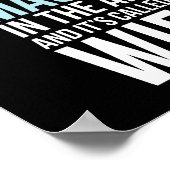 Poster La Magie Dans L'Air Appelée Wi-Fi (Coin)