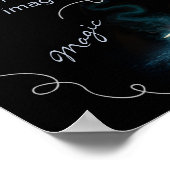 Poster La magie de la lecture de l'affiche d'alphabétisat (Coin)