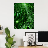 Poster La magie de la nature (Bureau à domicile)