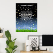 Poster La magie de l'été (Bureau à domicile)
