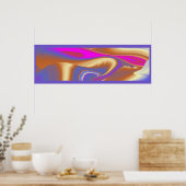 Poster La magie de l'été, 3D Art Abstrait (Cuisine)