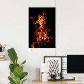Poster La magie du feu (Bureau à domicile)
