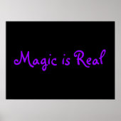 Poster La magie est le Real-poster (Devant)