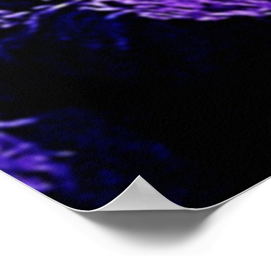 Poster La magique nuit d'Aurora Sky Dance Design (Coin)