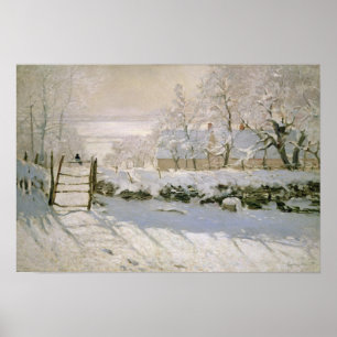 Poster La Magpie, 1869