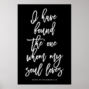 Poster La main chic m'a marqué avec des lettres ont