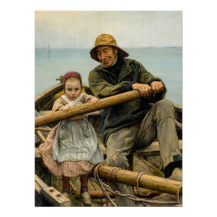 Poster La Main d'assistance, 1881 par Emile Renouf
