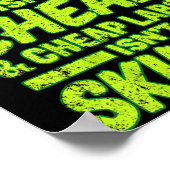 Poster La main-d'oeuvre qualifiée n'est pas 39 ; la main- (Coin)