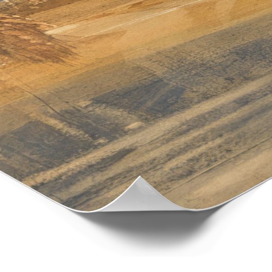 Poster La Maison Abbatiale, Abbaye de St. Ouen, Rouen (Coin)