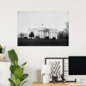 Poster La Maison Blanche (Bureau à domicile)