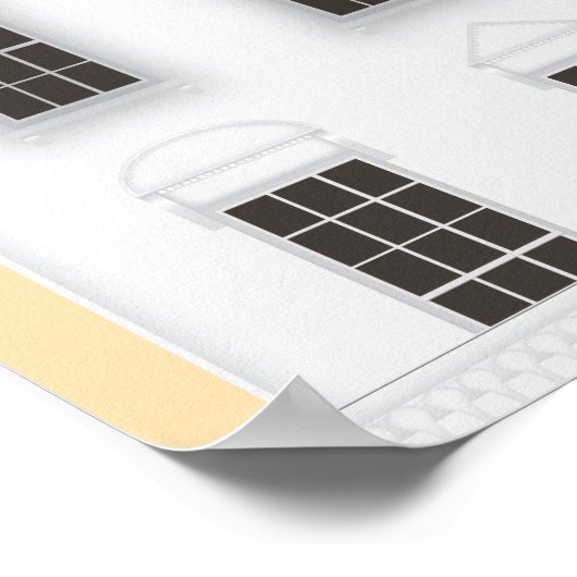 Poster La Maison Blanche (Coin)